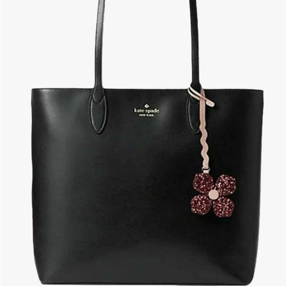 kate spade Handbags - kate spade Black Kerri Leather Medium Tote - NWT ($329 Retail)